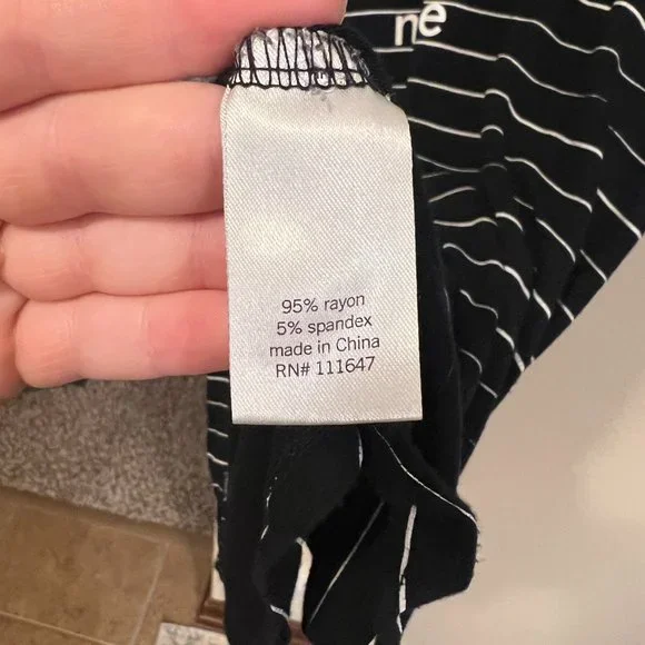 Apt. 9 | Coffee Loves Me striped tank top - Picture 3 of 3